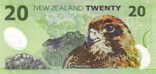 новозеландский доллар 20
